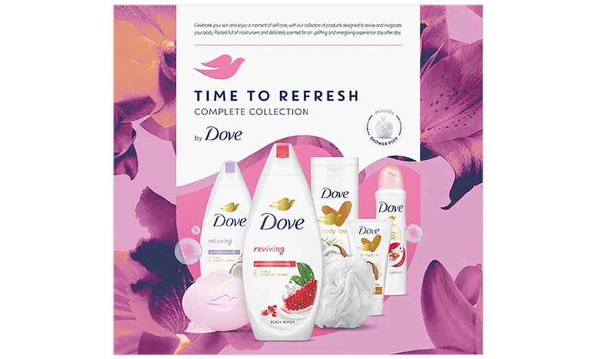 Image 3: Dove Time to Refresh Complete Collection Six Piece Gift Set