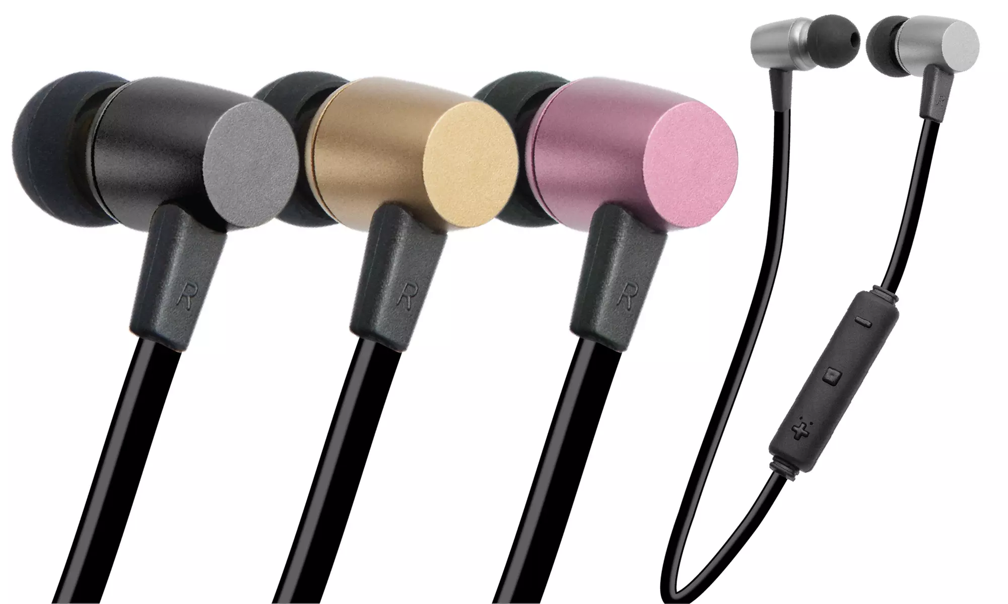 Fisher Wireless Bluetooth Earbuds with Inline Remote and Microphone - Primary Image