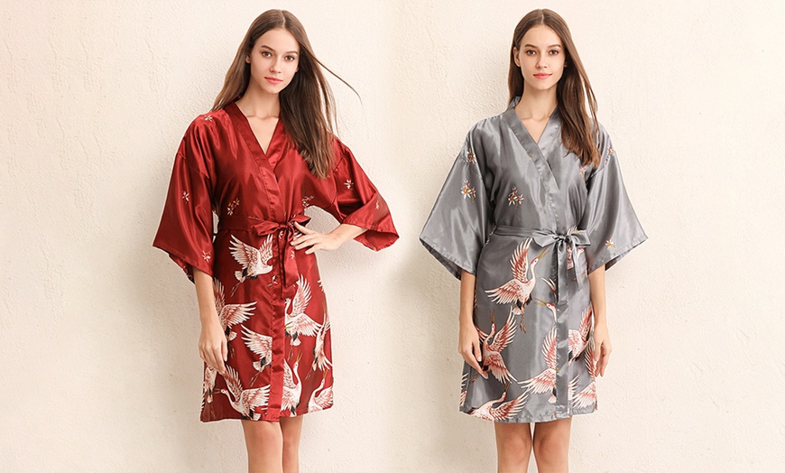 Image 1: Bata estilo kimono