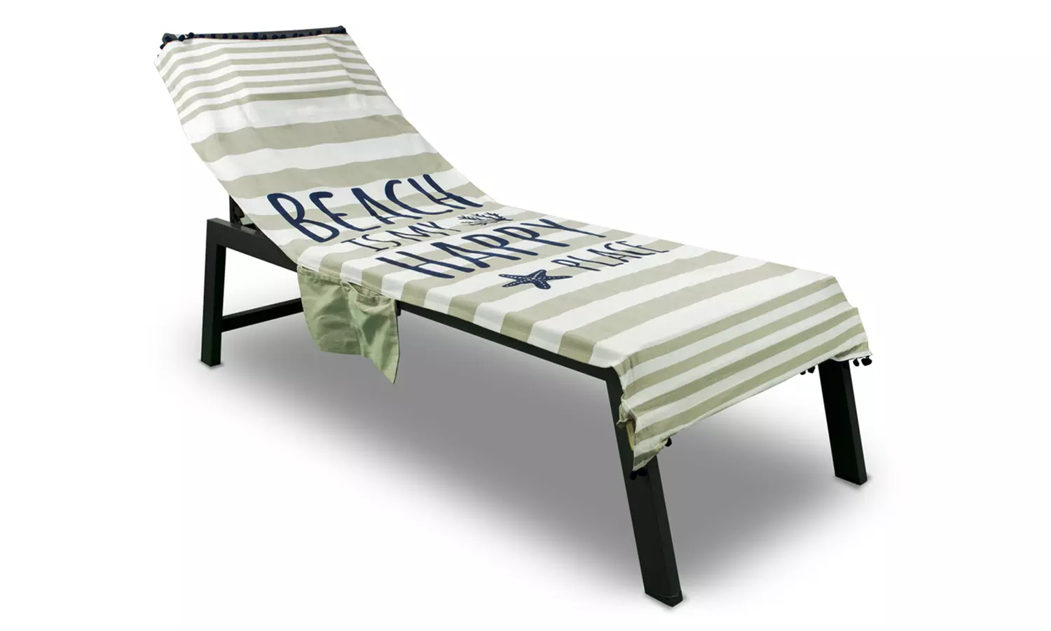 Telo mare per lettino con cuscino