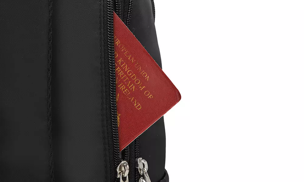 Multi-Fach Laptop Rucksack mit USB-Ladeanschluss