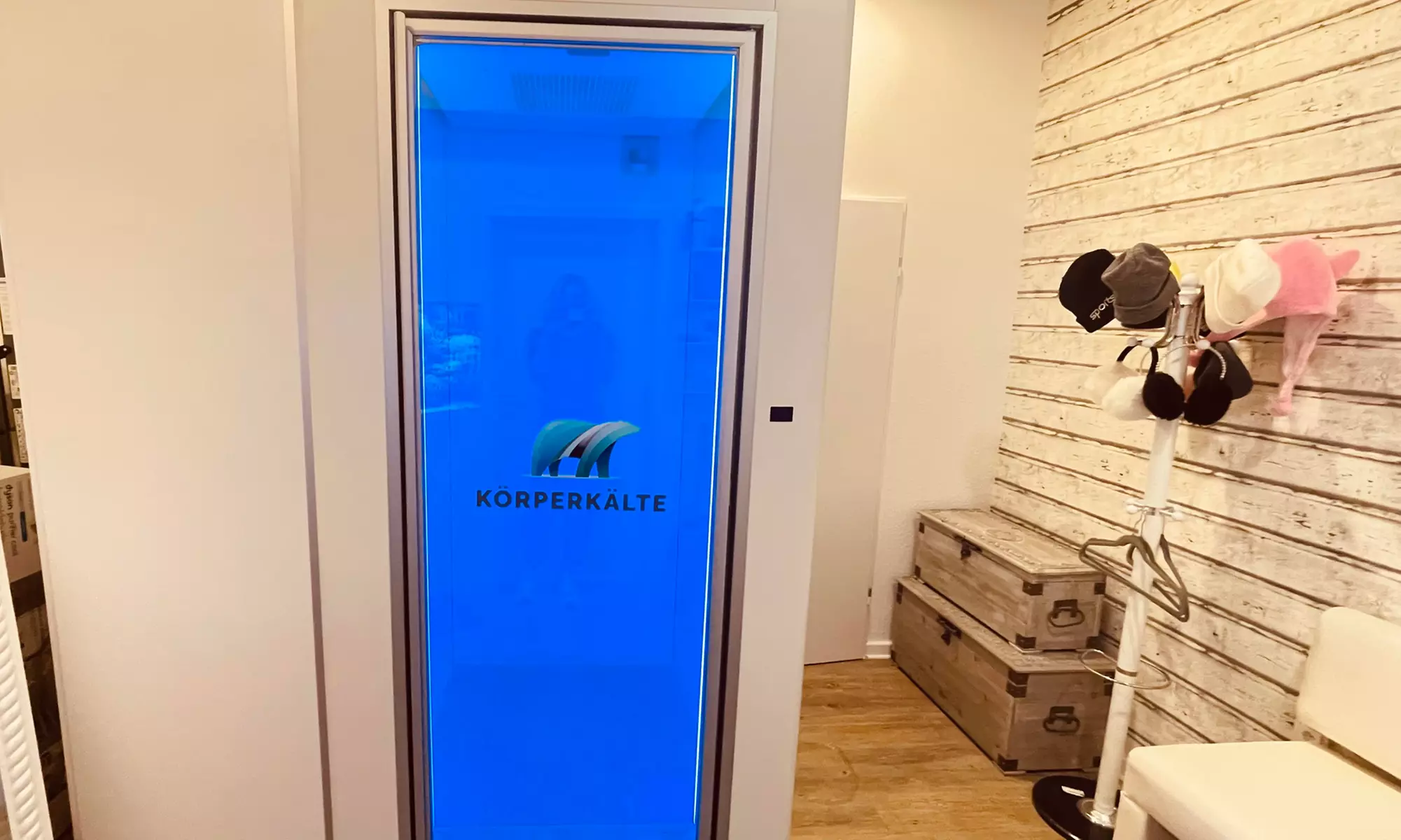 Kältekammer-Behandlung