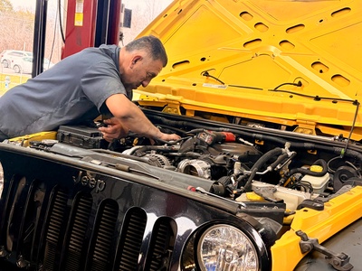 Synthetic Blend Oil Change with Filter Replacement + Free Inspection - 4J Car Care