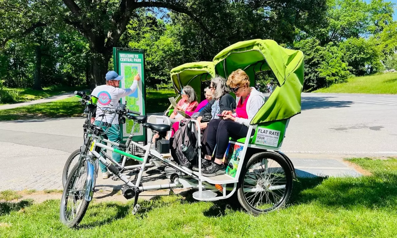 Explore Central Park with a 1 or 2 Hour PediCab Guided Tour