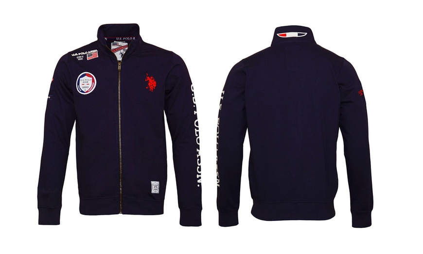 Image 3: U.S. Polo Association Sweat-Jacke mit Reißverschluss für Herren