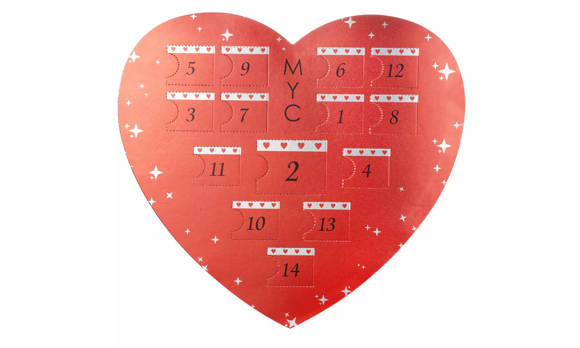 1 of 2 adventskalenders met 14 sieraden