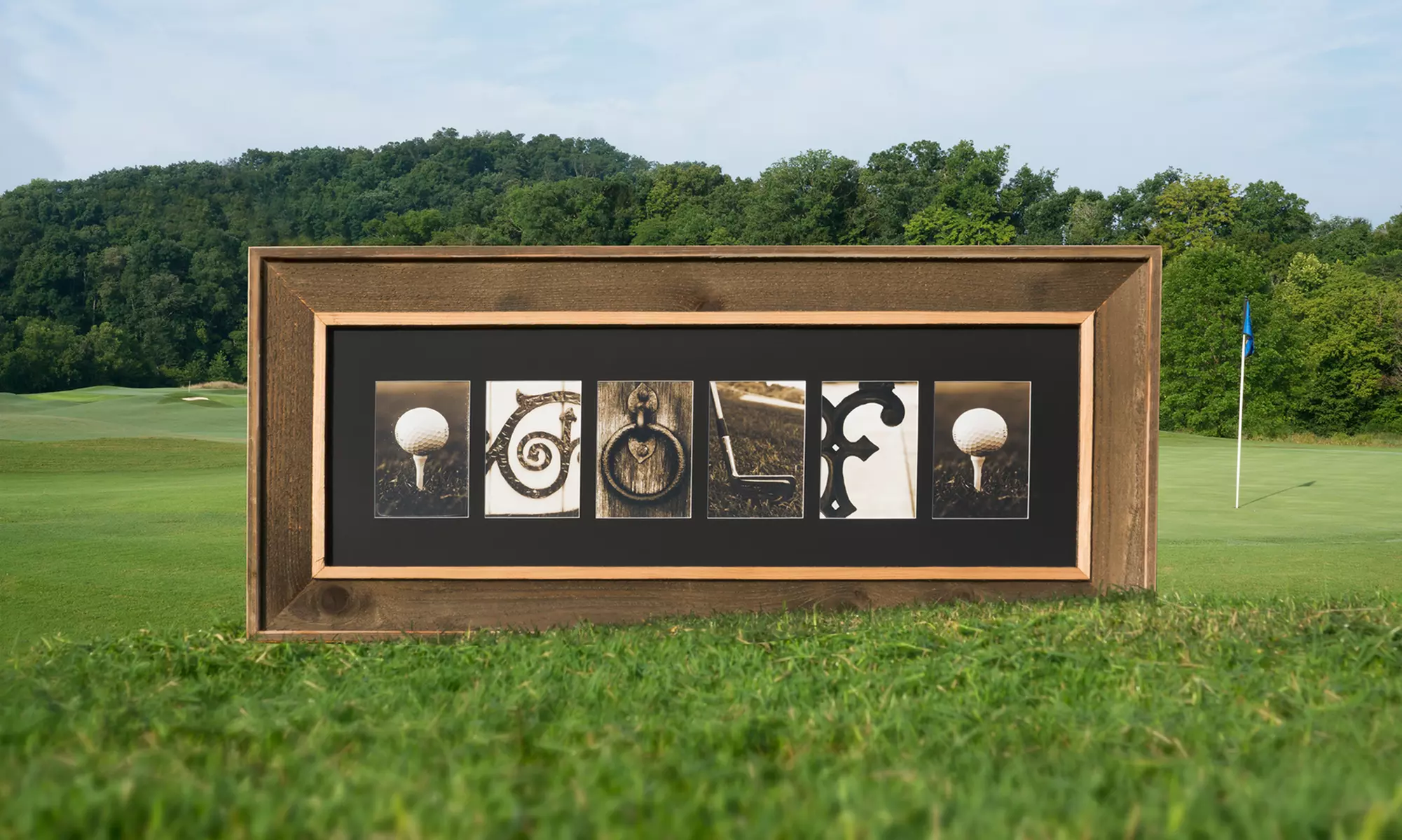 One, Two, or Three Standard Framed Names from Frame the Alphabet (Up to 61% Off) - Second Medium