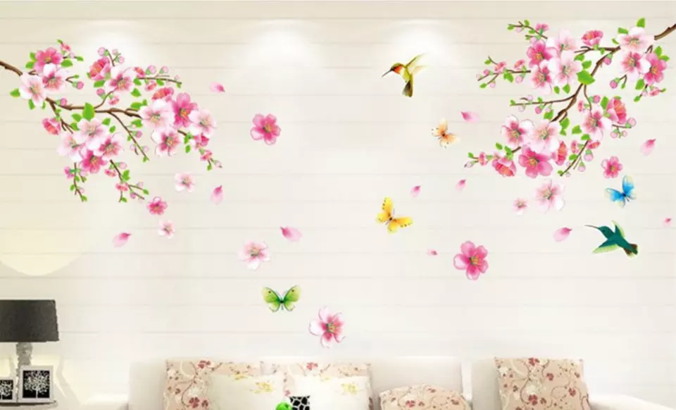 Wall Stickers with Animal, Nature, Music, and Travel Themes - Primary Image