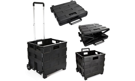 Carrello portaspesa pieghevole in plastica con la portata fino a 25 kg