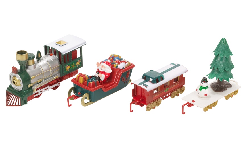 Image 4: Christmas Train Set