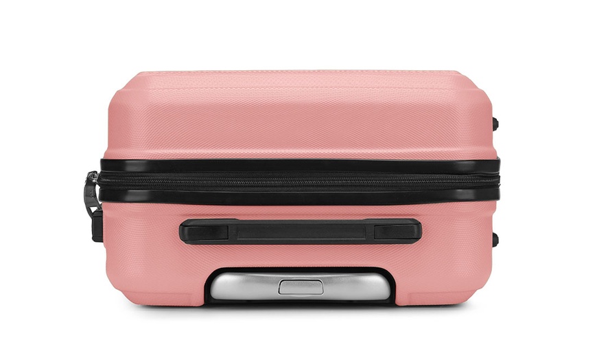 Image 3: Valise rigide avec coque en ABS et 8 sacs de rangement