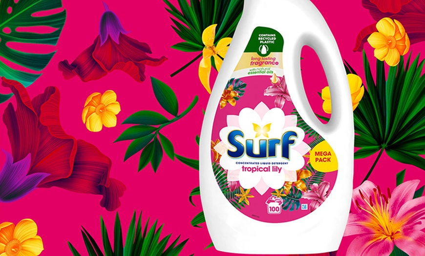 Image 5: Surf Concentrated Liquid Laundry Detergent Tropical Lily 2.7 Litre
