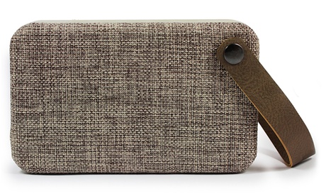 1x oder 2x Soundz Fabric Bluetooth-Lautsprecher SZ300 in Braun