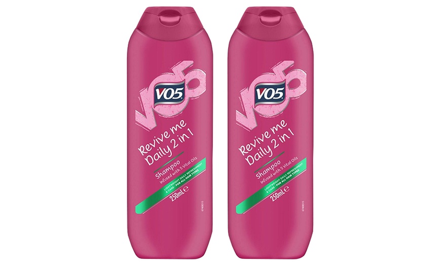 Image 1: Two, Four or Six Vo5 Revive Me Daily 2-in-1 Shampoo And Conditioner 