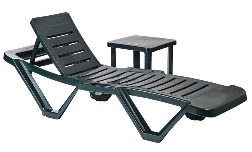 Image 8: Adjustable Sun Lounger