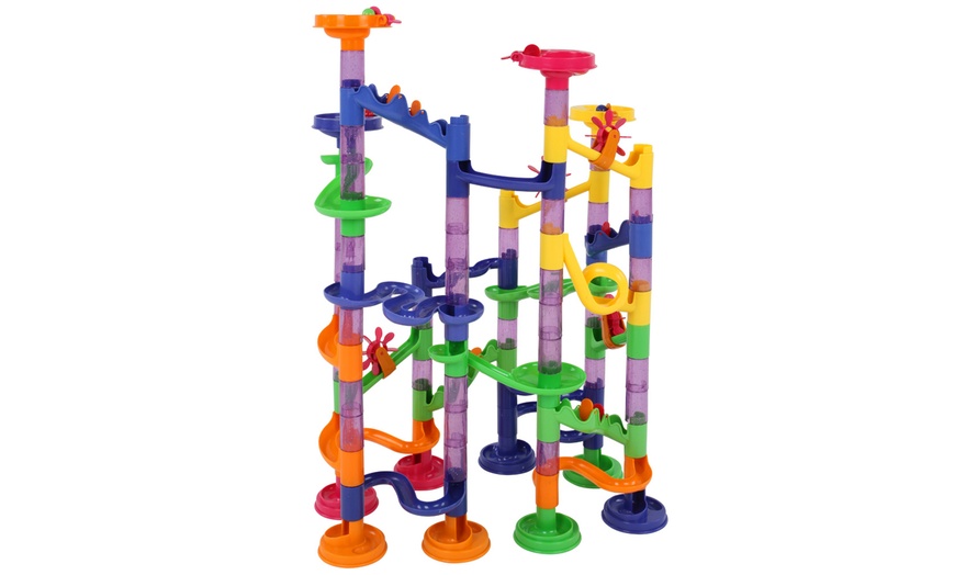 Image 6: 70-Piece Children's Marble Runs