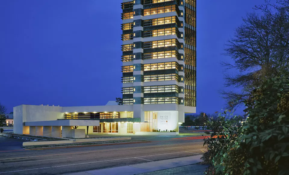 1- or 2-Night Stay for Two in a Standard Queen, King, or Double-Queen Room at Inn at Price Tower in Northern Oklahoma - Primary Image
