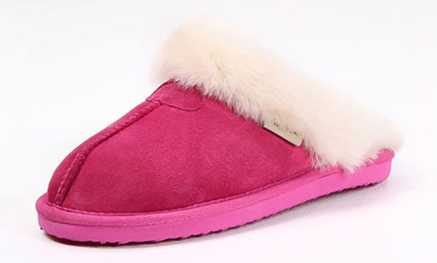 Image 6: Snowpaw Women's Australian Sheepskin Slippers