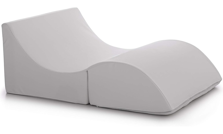 Image 7: Puf chaise longue convertible