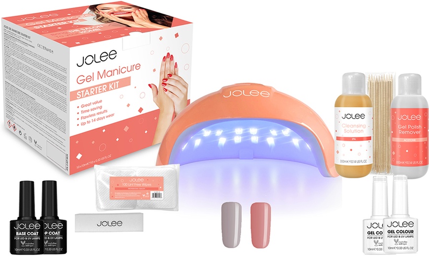 Image 2: Mylee Jolee LED Nail Lamp with Optional Professional Gel Nail Kit
