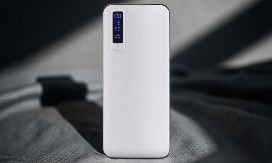 Image 3: Powerbank 20000 mAh mit 3 Ladekabeln