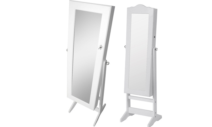 Jewellery Cabinet With Mirror Groupon