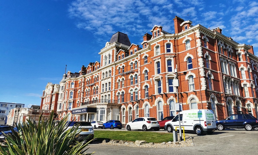 Image 2: 4* Three-Course Dinner with Wine at The Imperial Hotel Blackpool