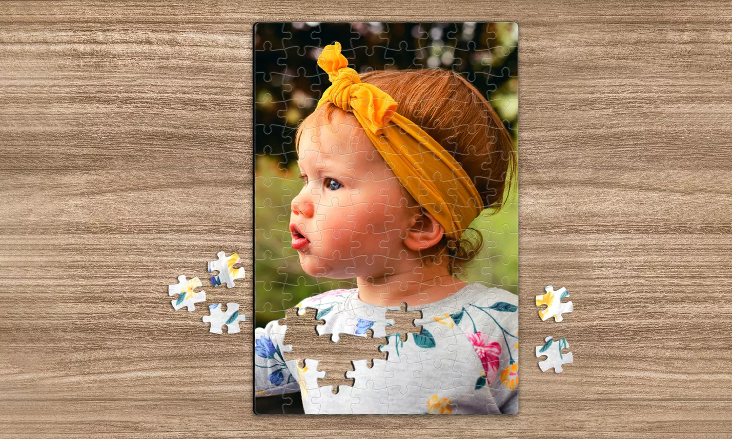 Personalisiertes Foto-Puzzle mit bis zu 1000 Teilen