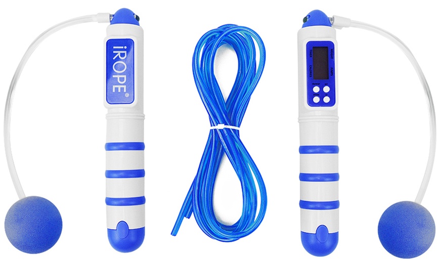 Image 2: Digital Cordless Skipping Rope