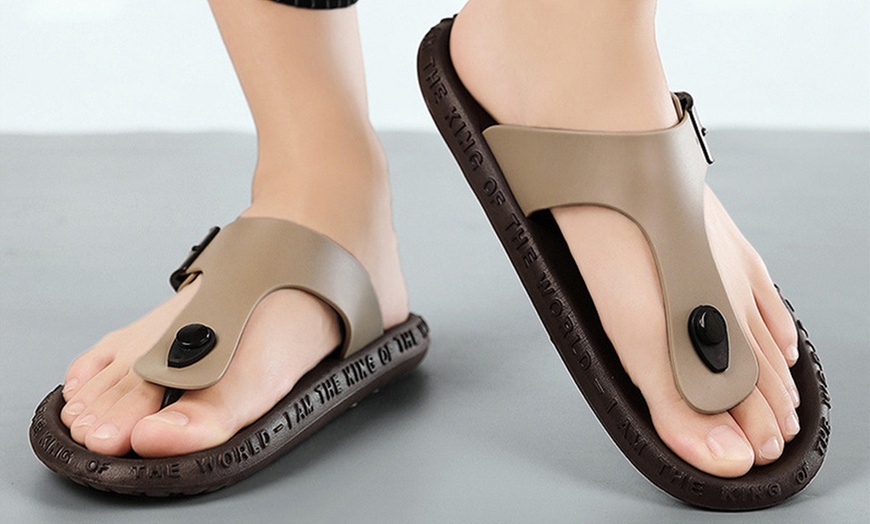 Image 5: Men's Comfort Summer Sandals
