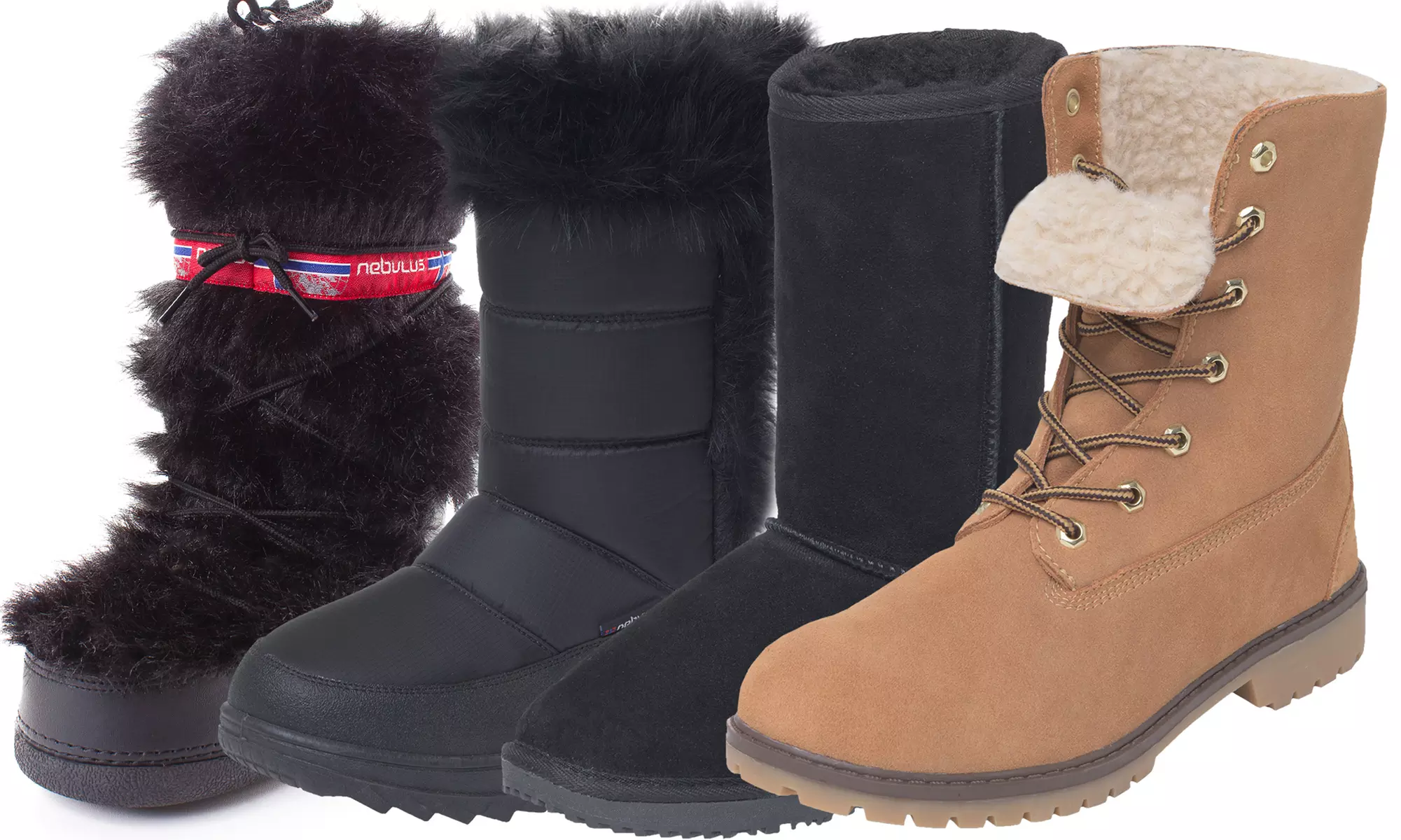 Nebulus Damen-Winterschuhe im Model und in der Farbe nach Wahl - Primary Image