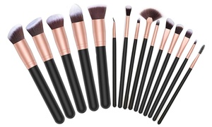 16Pc Make-Up Brush with Pouch