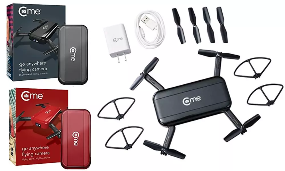 Hobbico C-me Mini Pocket Selfie Drone with GPS and 8MP WiFi Camera Full HD 1080p Video - Primary Image