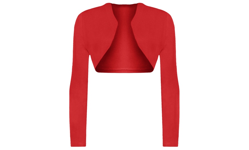 Image 10: Women's Long Sleeve Bolero