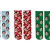 Image 4: One or Two Pairs of Personalised Christmas Face Socks