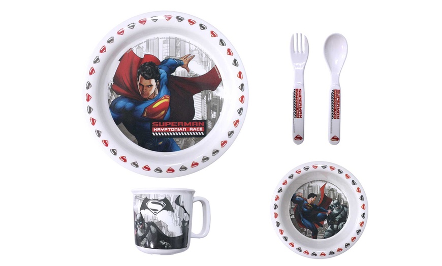 Image 7: Five-Piece Mealtime Melamine Sets