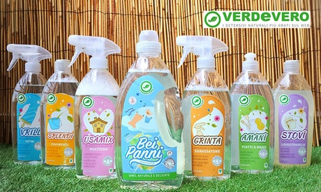 Detersivi naturali ed ecologici Verdevero con consegna a domicilio gratuita in tutta Italia (sconto fino a 52%)
