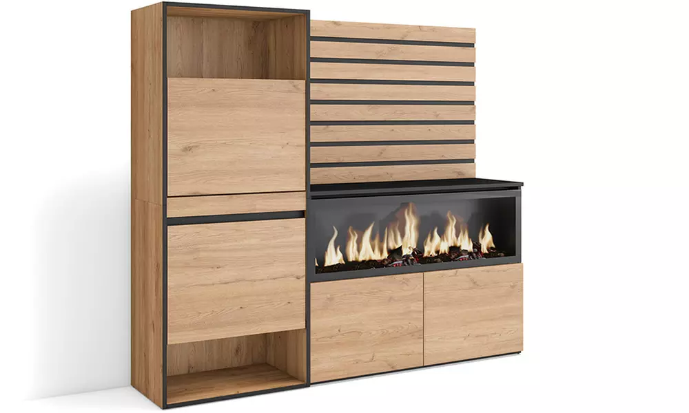 Scarpiera, Credenza, Camino elettrico