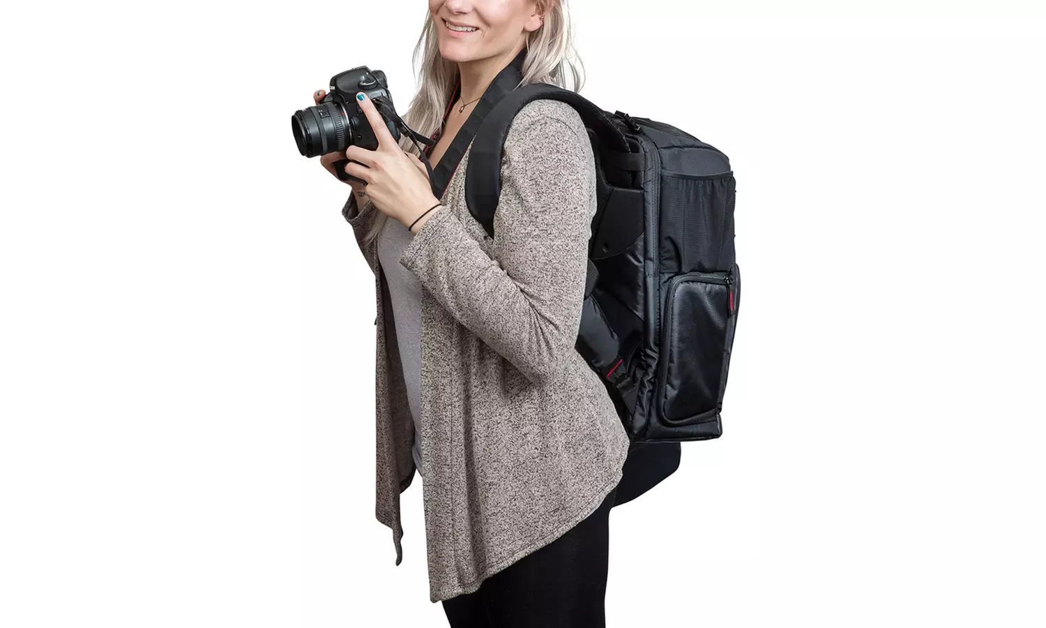 Deco Gear Photo Camera Sling Backpack for DSLR and Accessories - Second Medium
