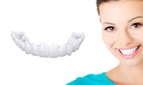 Fino a 3 dentiere estetiche provvisorie in silicone