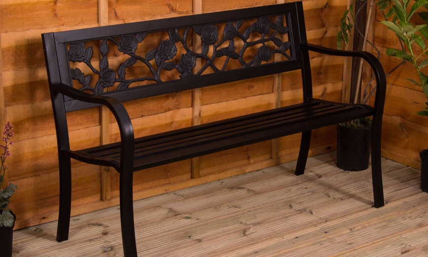 Image 6: Garden Vida Bench Collection