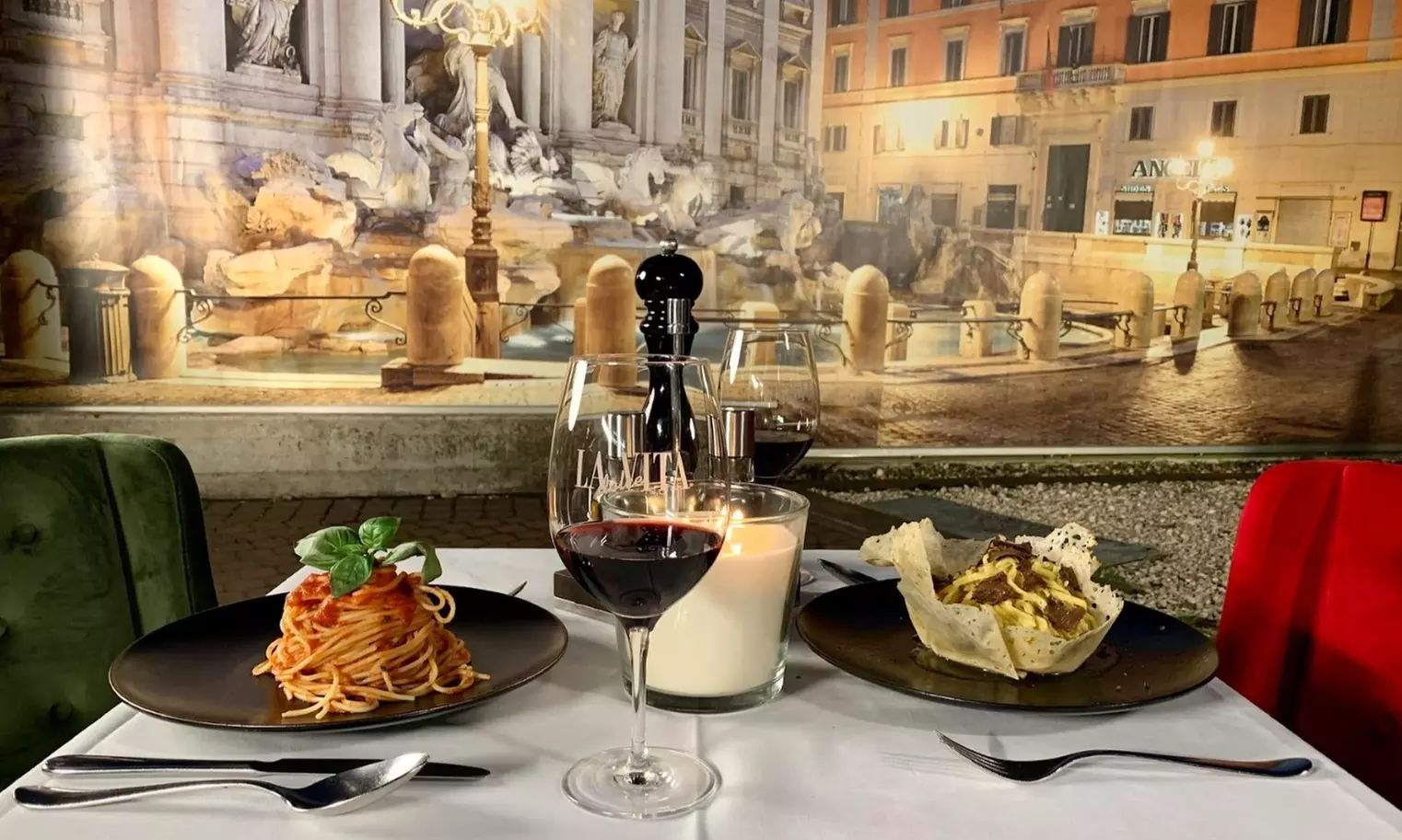 4-Gänge-Candle-Light-Dinner