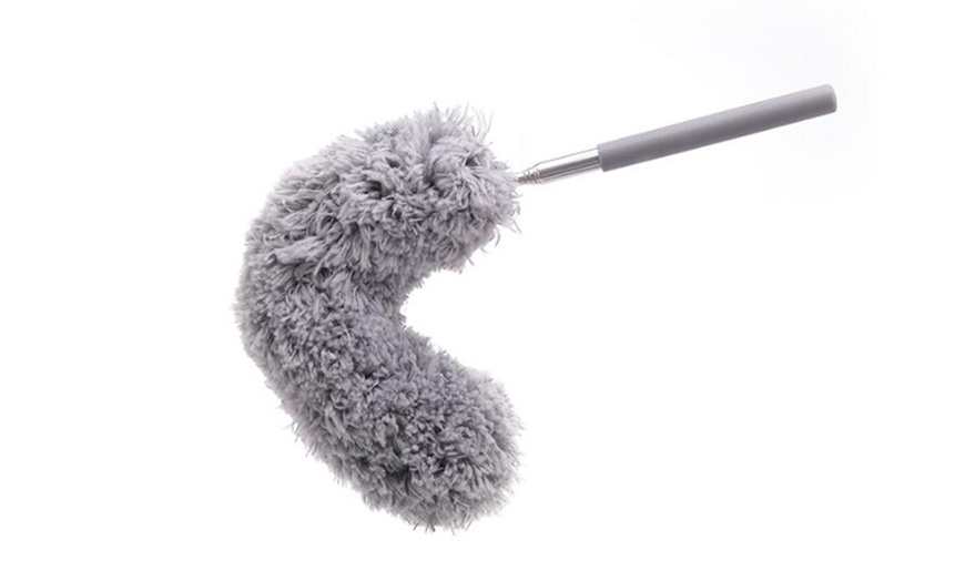 Image 10: Retractable Microfiber Duster