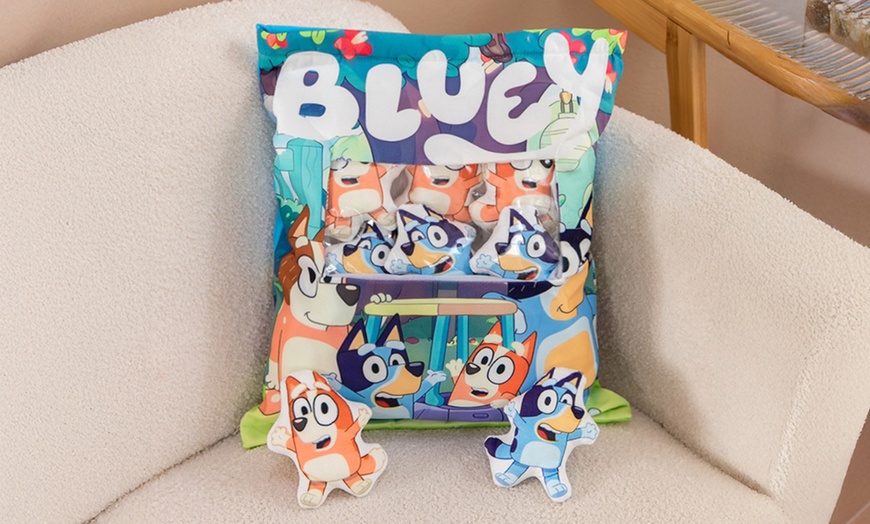 Image 8: Cute Cartoon Plush Stuffed Back Cushion