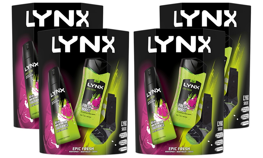 Image 5: Up to Four Lynx Epic Fresh Duo and Socks Gift Sets