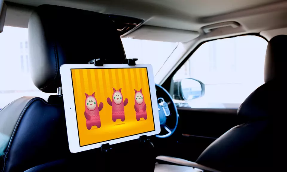 1 ou 2 supports voiture pivotant Rolson pour iPad et tablette - Primary Image