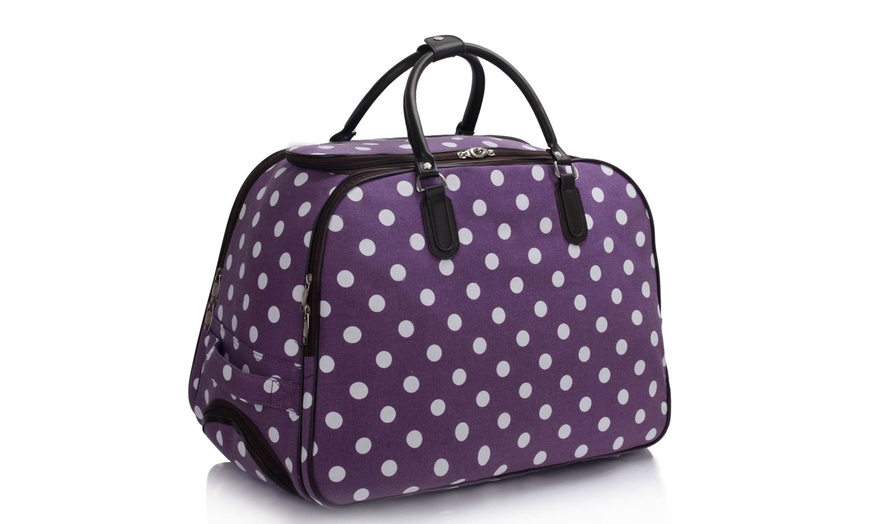 Image 4: Travel Holdall with Wheels