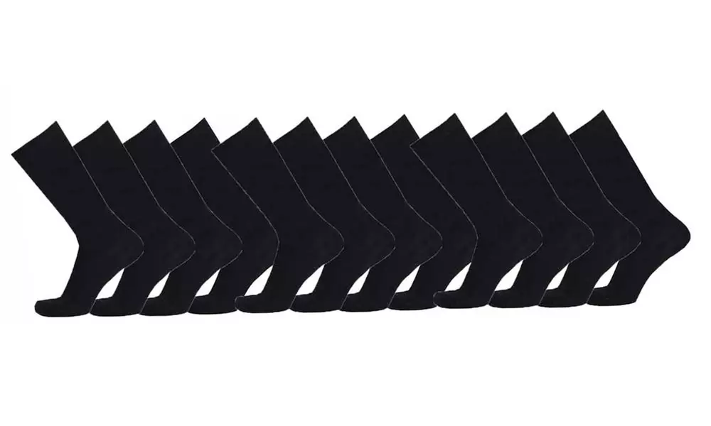 Set da 12 o 24 paia di calzini da uomo