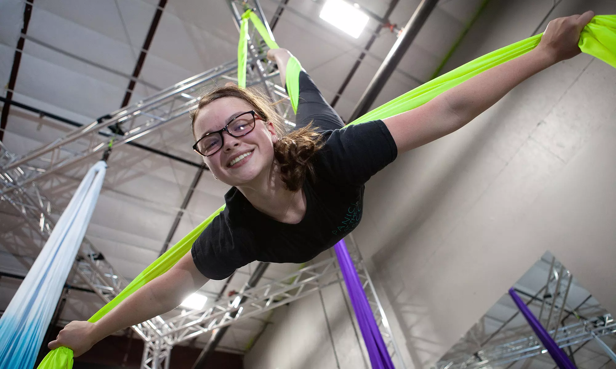 Aerial, Mommy and Me, Prenatal Sling, or Hoop or Fabric Classes at Dragonfly Aerial Company (Up to 43% Off) - Primary Image