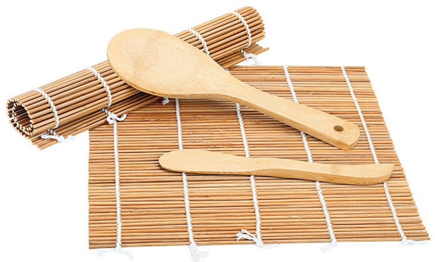 Image 6: Bamboo Sushi Making Kit